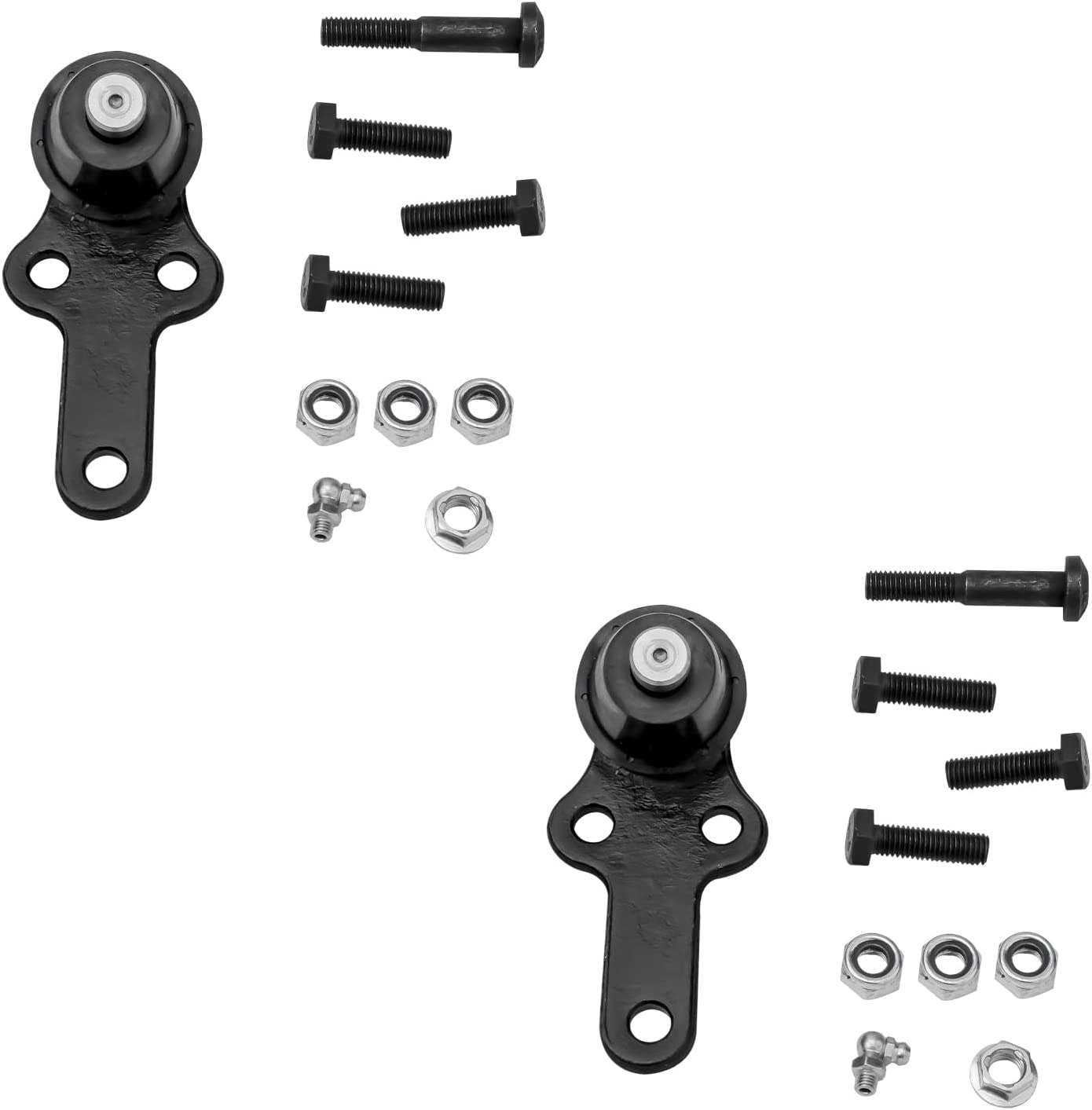 Detroit Axle - Front Lower Ball Joints for 2000 2001 2002 2003 2004 Ford Focus - Main Image