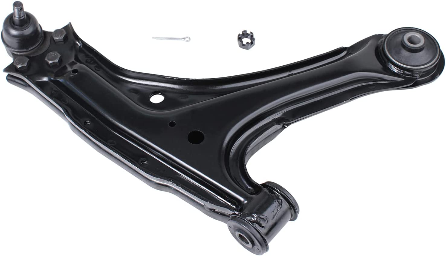Front Right Lower Suspension Control Arm and Ball Joint Assembly | Detroit Axle K80428 Fits Pontiac Oldsmobile Chevrolet - 7