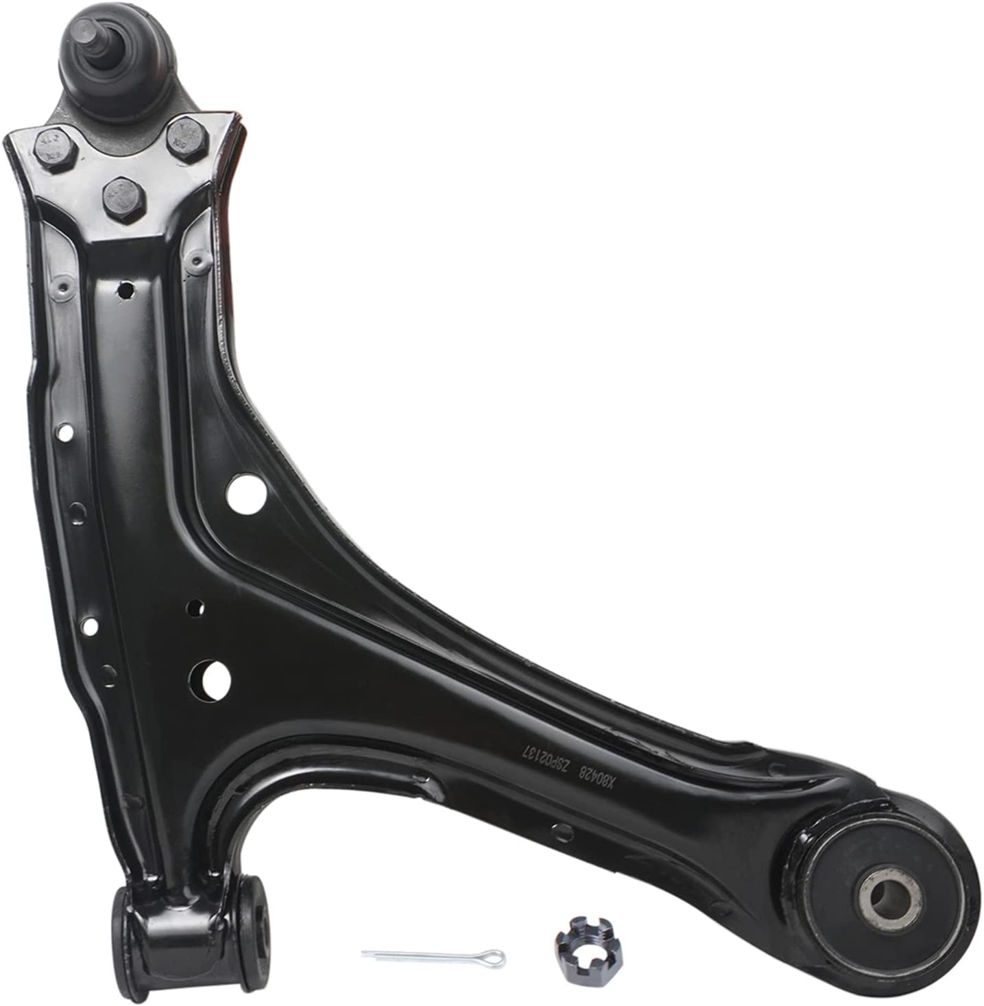 Front Right Lower Suspension Control Arm and Ball Joint Assembly | Detroit Axle K80428 Fits Pontiac Oldsmobile Chevrolet - Main Image
