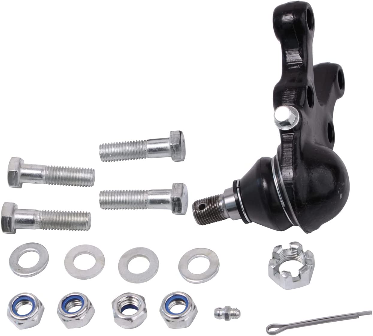 Detroit Axle - Front Lower Ball Joints for 1992-2000 Mitsubishi Montero Sport - 7