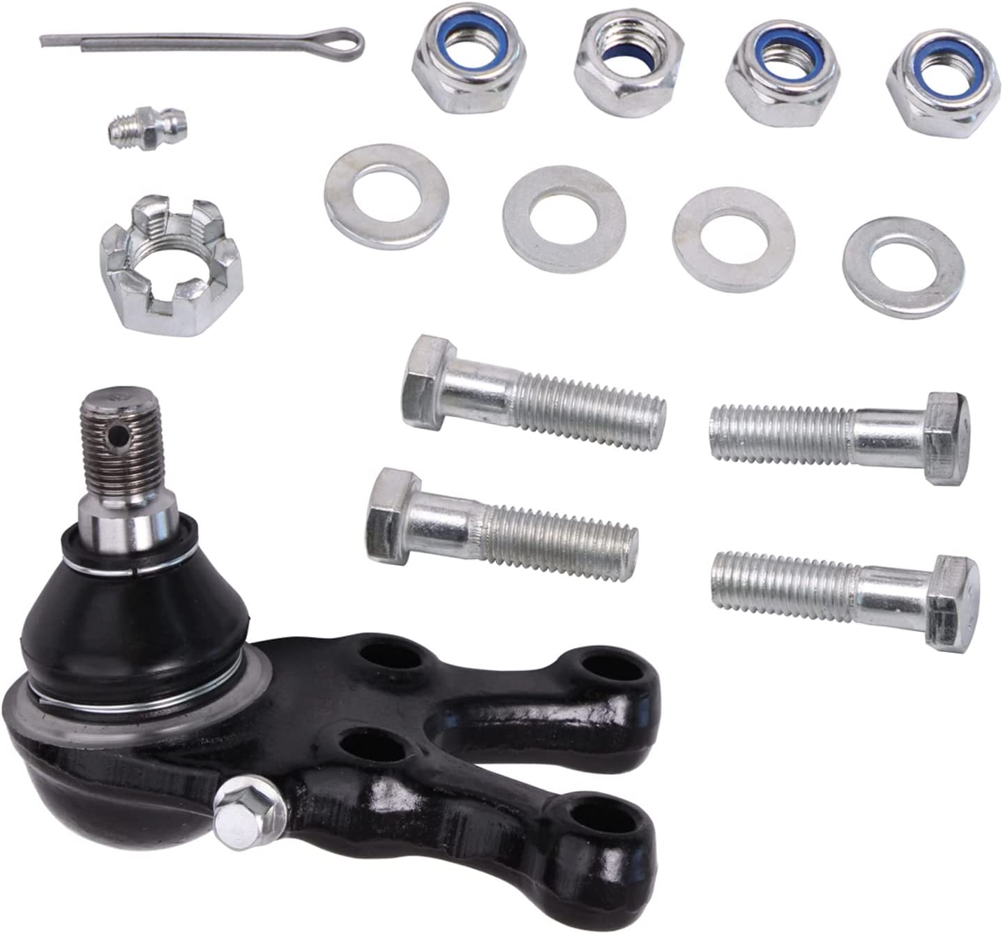 Detroit Axle - Front Lower Ball Joints for 1992-2000 Mitsubishi Montero Sport - 4