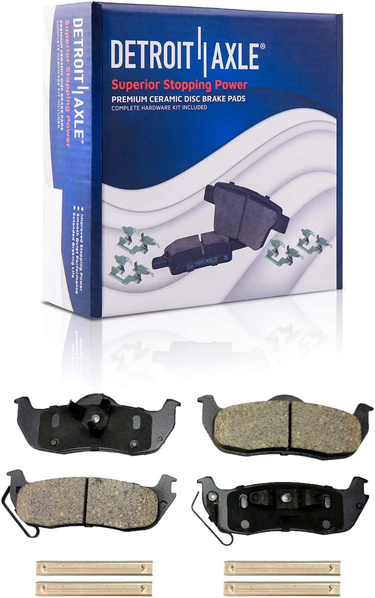 Detroit Axle - Rear Brake Pads for 2006-2010 Jeep Commander - Main Image