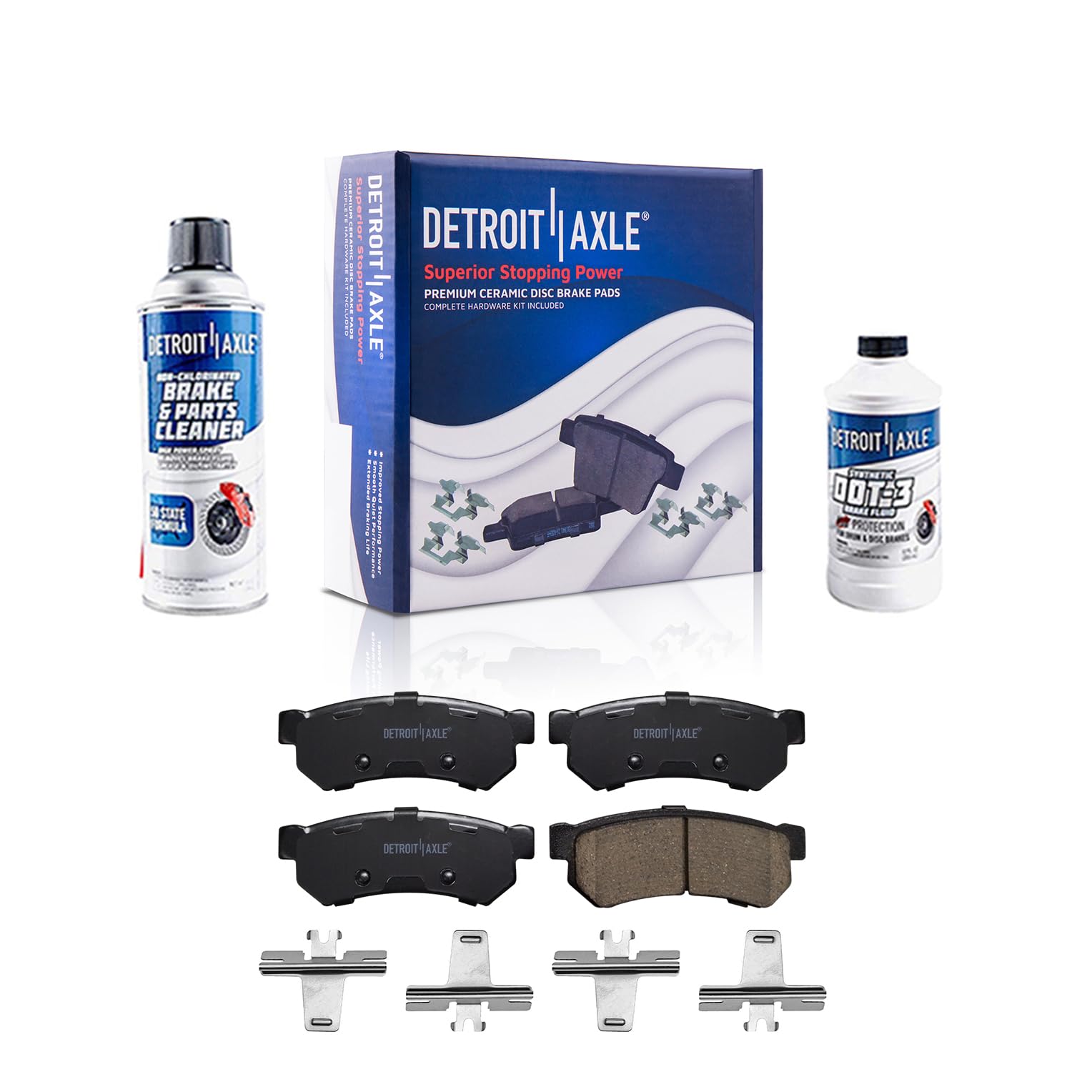 Rear Ceramic Brake Pads Kit