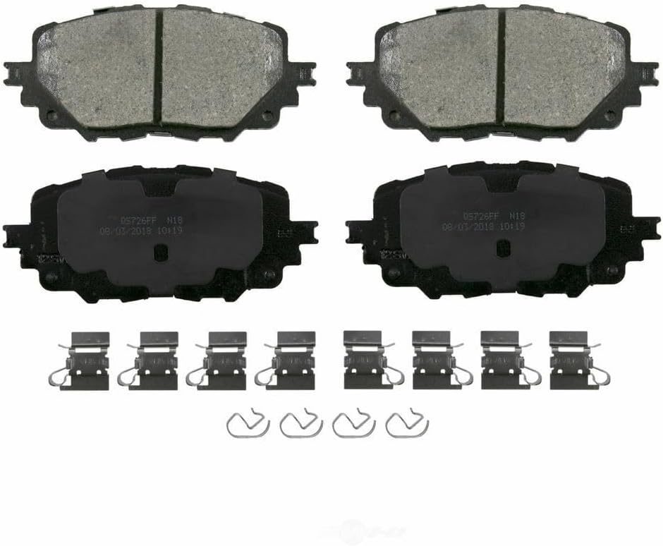 Detroit Axle - Front Ceramic Brake Pads for Fiat 124 Spider Mazda MX-5 Miata - 4