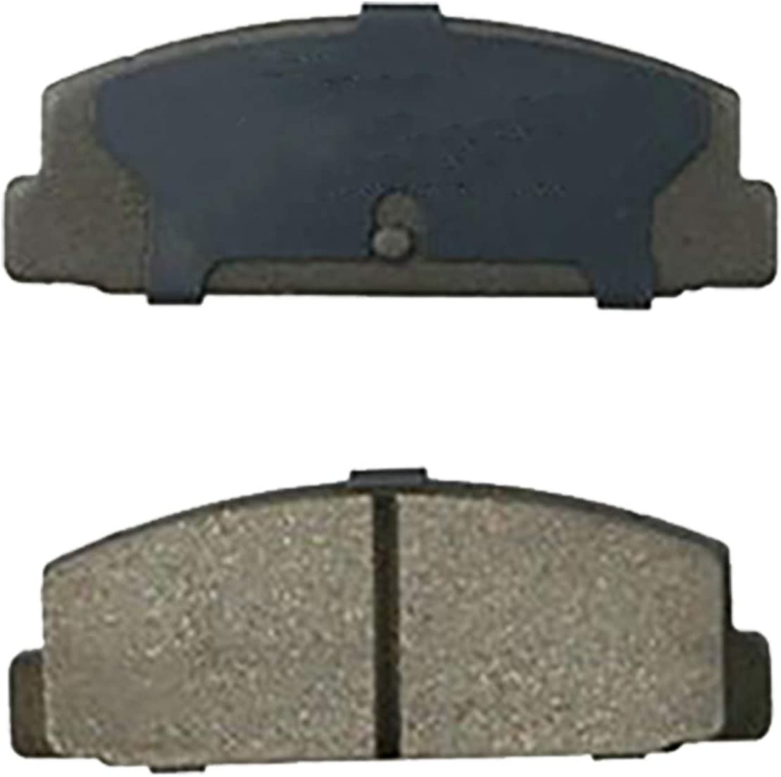 Detroit Axle - Rear Ceramic Brake Pads w/Hardware for 1993 1994 1995 Mazda RX-7 - 7