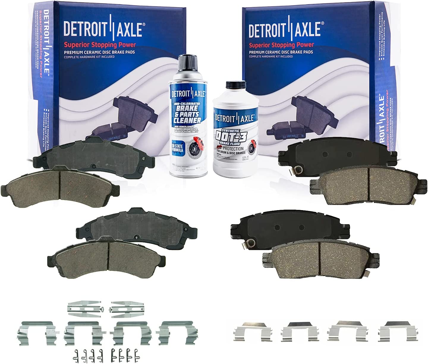 thumbnail image 2 of Rear Ceramic Brake Pad Kit For 2002-2015 Honda Civic - 4 Pads - PM Auto PM3000131 2 of 3