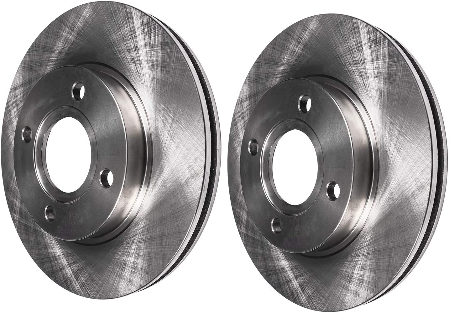 Detroit Axle - Front Disc Brake Rotors for Summit 2000 Gtx Tiburon Elantra Expo - 4