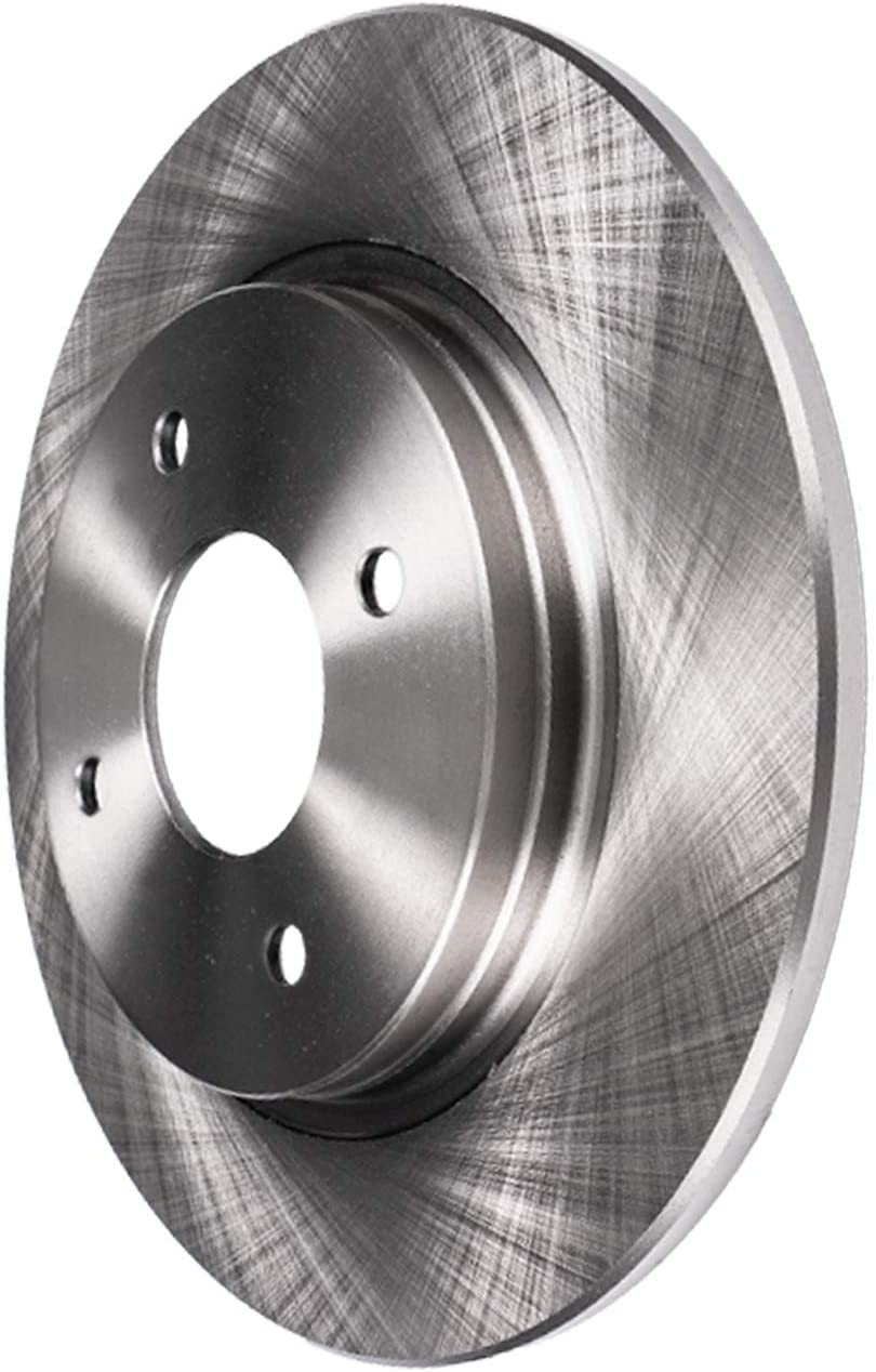 Detroit Axle - Rear Brake Rotors for 1997 1998-2001 Hyundai Tiburon Elantra - 5