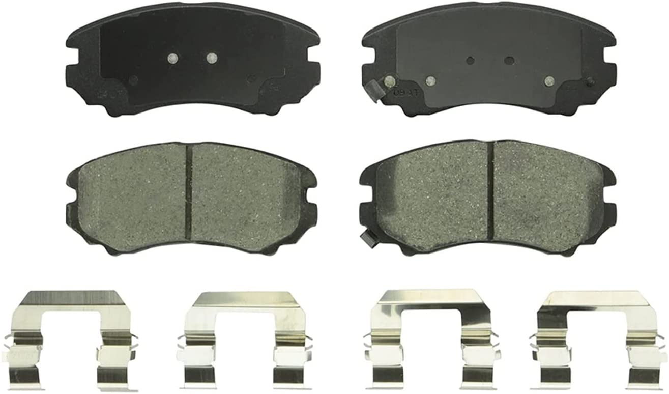 Detroit Axle - 4pc Front Brake Rotors Pads for Hyundai Sonata Kia Optima Soul - 5