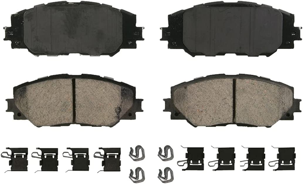 Detroit Axle - Front Disc Rotors Brake Pads for Toyota Corolla Matrix Vibe xD - 7