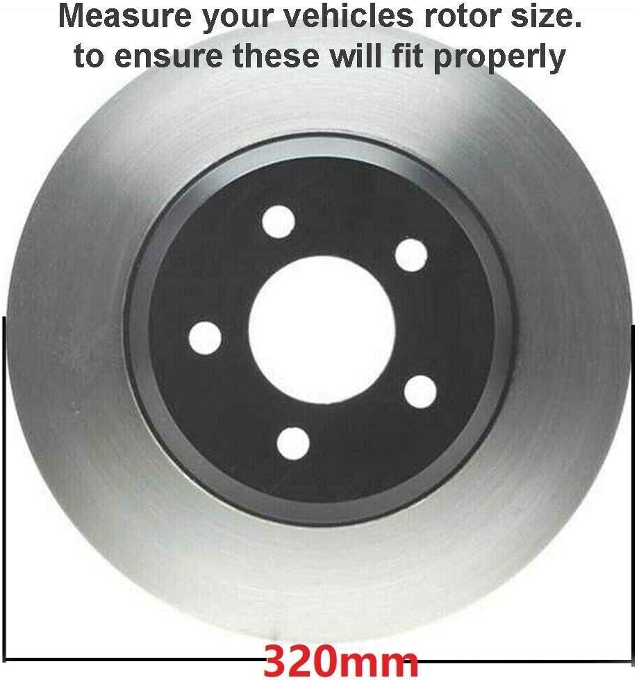 Detroit Axle - Front Brake Rotors for Kia Optima Hyundai Azera Sonata Tucson - 4
