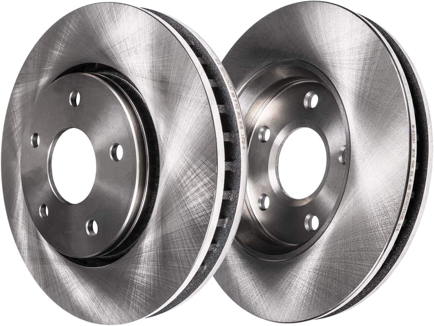 Detroit Axle - Front Brake Rotors for Kia Optima Hyundai Azera Sonata Tucson - 6