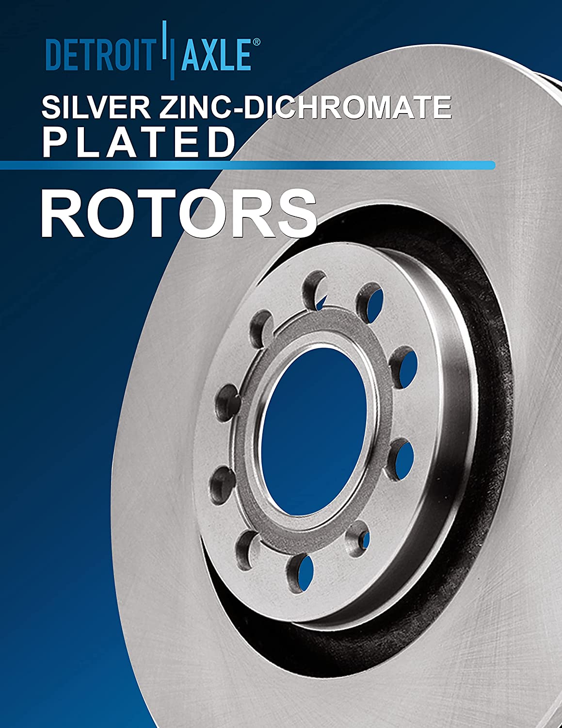 Detroit Axle - 312mm Front Brake Rotors for Audi A3 TT Quattro Jetta Passat Golf - 5