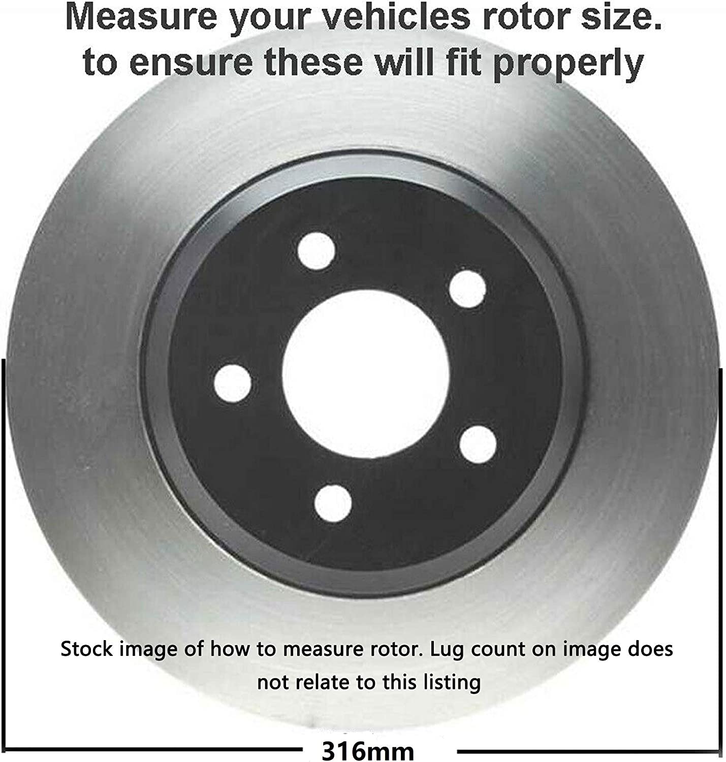 Detroit Axle - Rear Disc Rotors Brake Pads for 2008-11 Jeep Liberty Dodge Nitro - 6