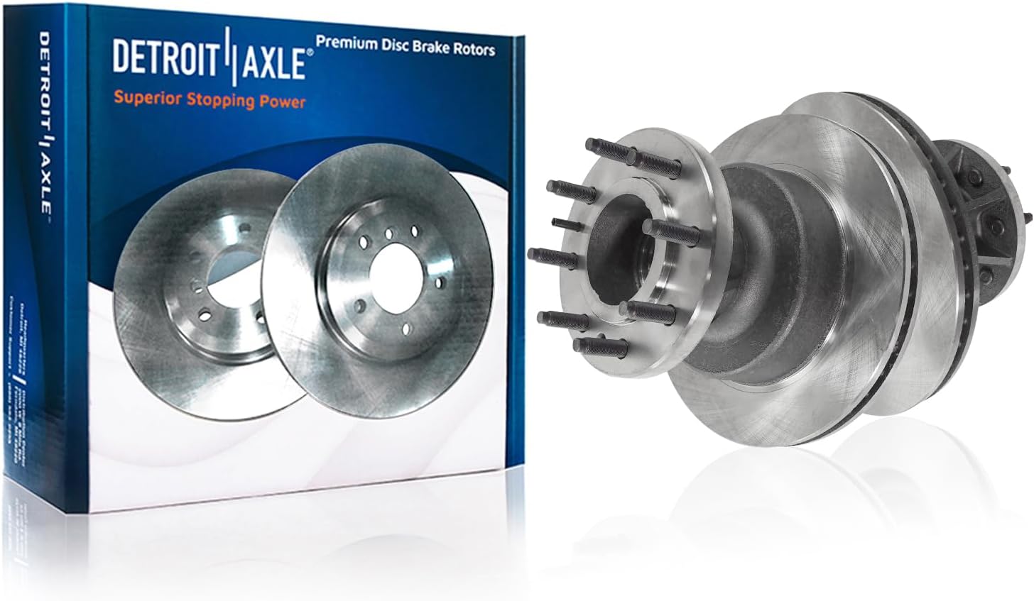 Detroit Axle - Front Disc Brake Rotors for E-350 E-450 Econoline Super Duty - Main Image