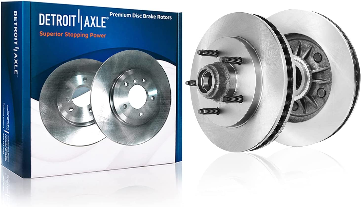 Detroit Axle - Front Brake Rotors for Ford Expedition F-150 Lincoln Navigator - Main Image