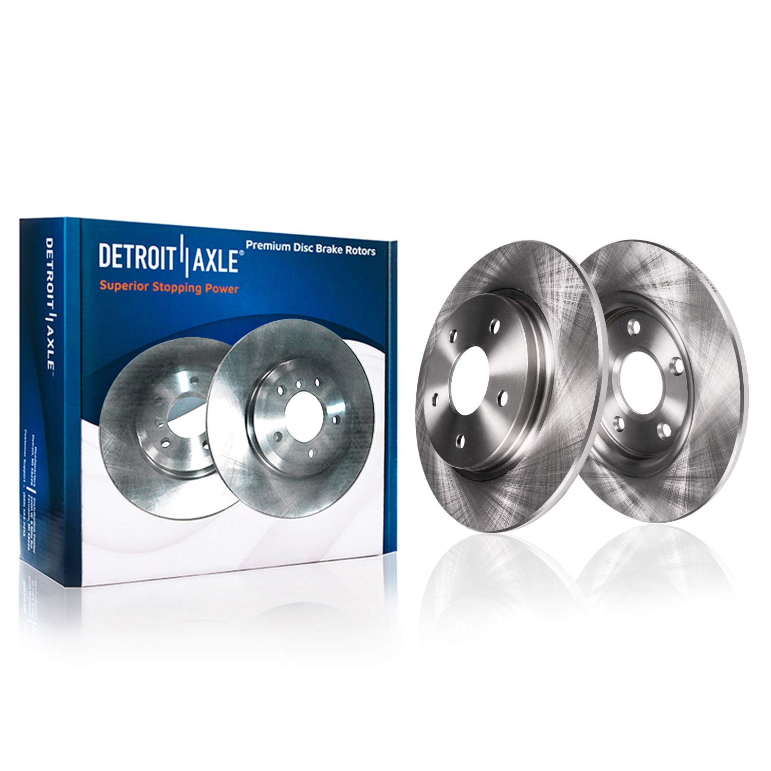 Detroit Axle - Front Disc Brake Rotors for Honda Odyssey Pilot Passport - Main Image
