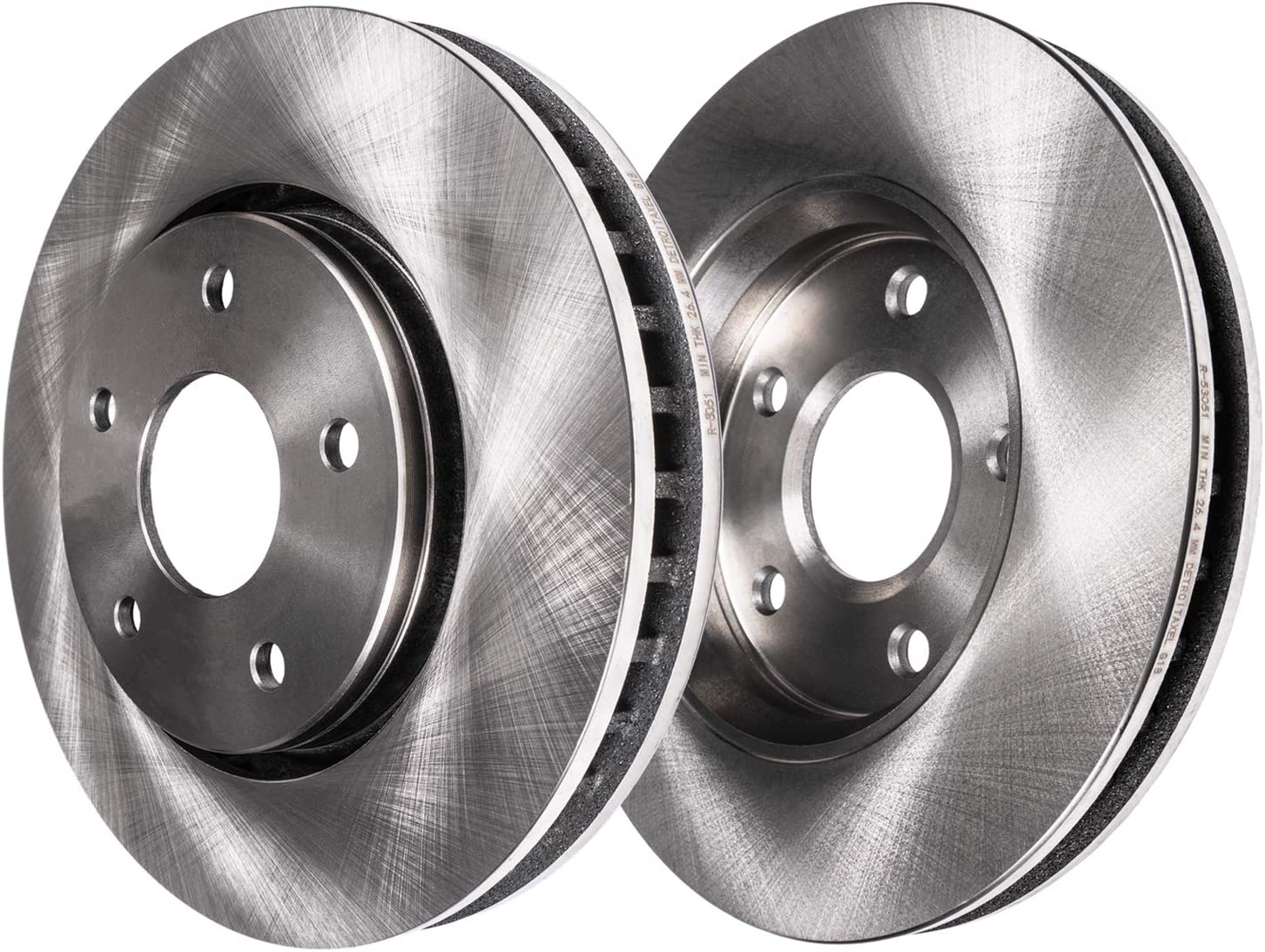 Detroit Axle - 305mm Front Disc Brake Rotors for Hyundai Sonata Elantra