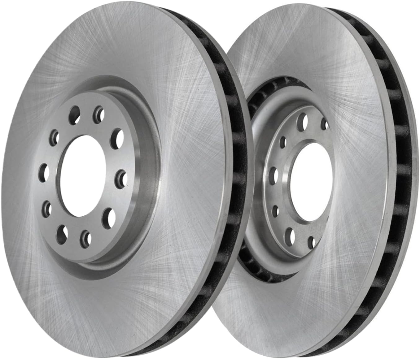 Detroit Axle - Front Disc Brake Rotors for Fiat 500X Compass Renegade 200 Dart - 4