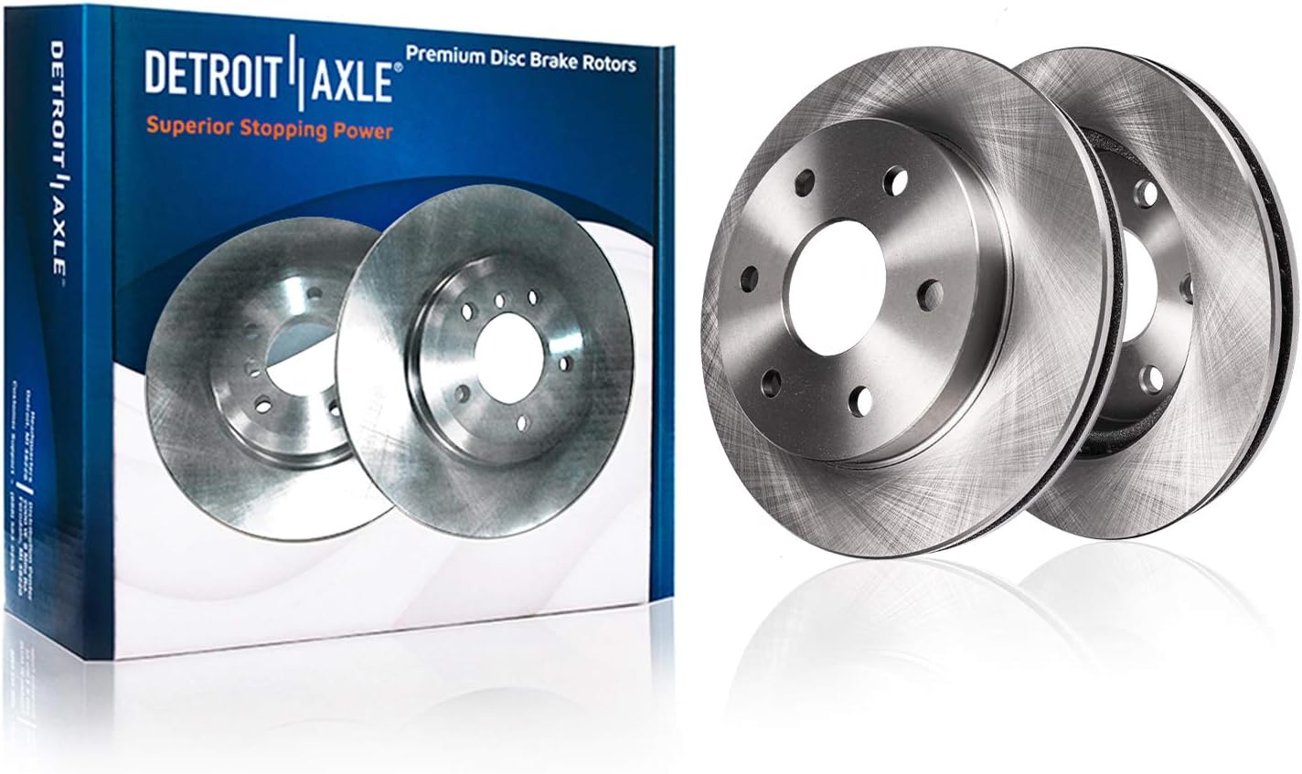 Detroit Axle - Rear Disc Brake Rotors for 2015 2016 2017 Ford F-150 - Main Image