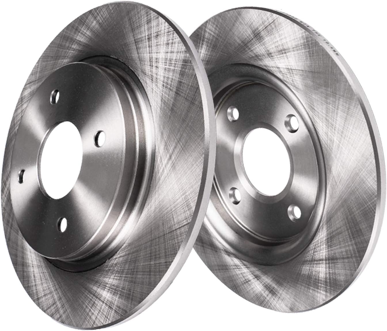 Detroit Axle - Rear Disc Brake Rotors for Fiat 500 Panda Ram 700 - 4