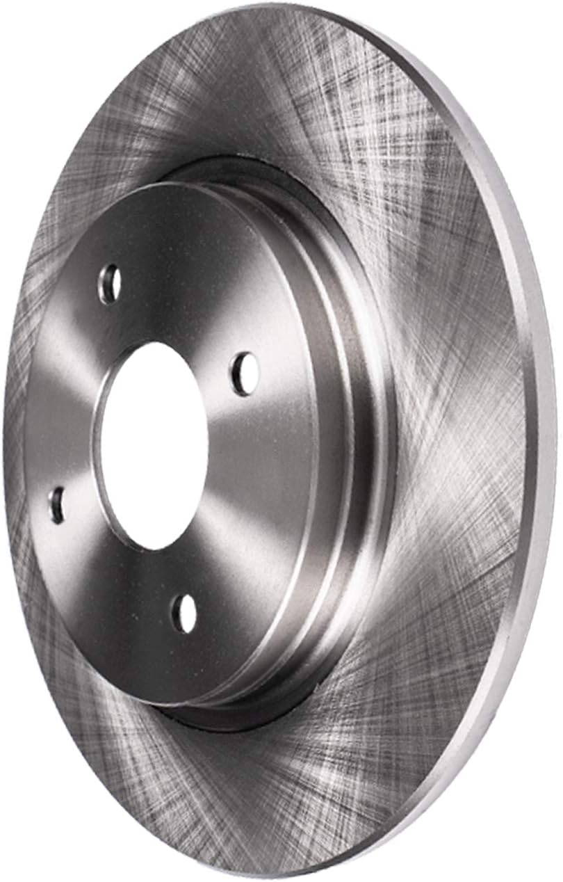 Detroit Axle - Rear Disc Brake Rotors for Fiat 500 Panda Ram 700 - 5