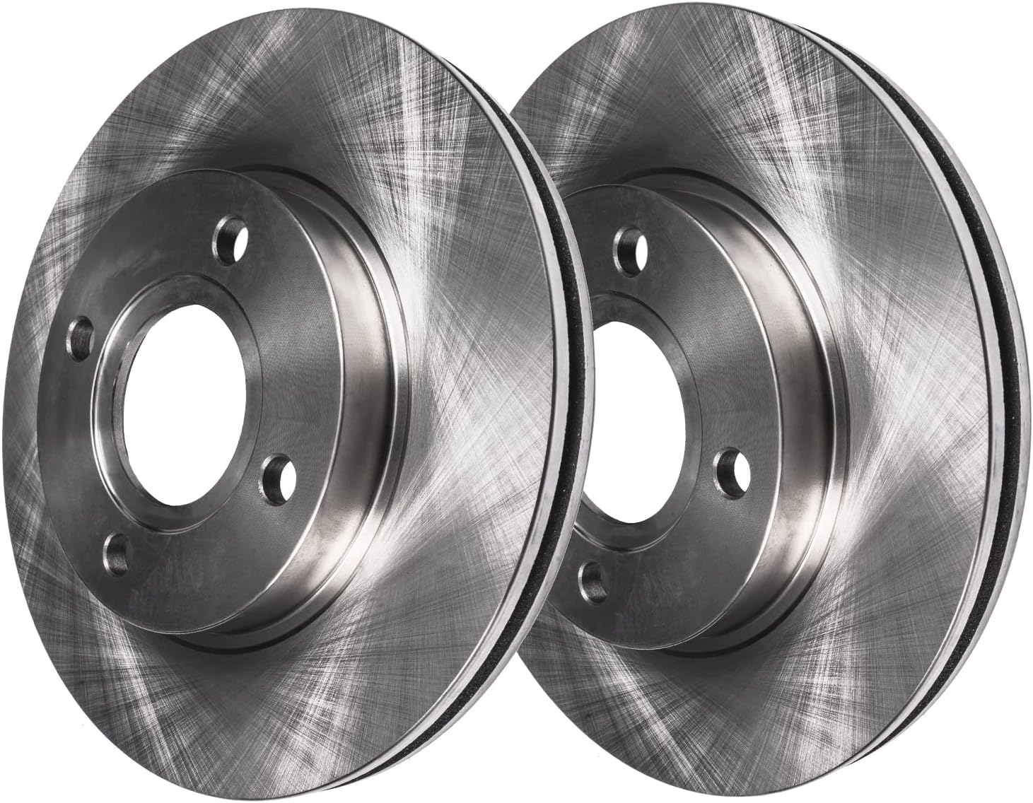 Detroit Axle - Front Disc Brake Rotors for Hyundai Accent Kia Rio - 4