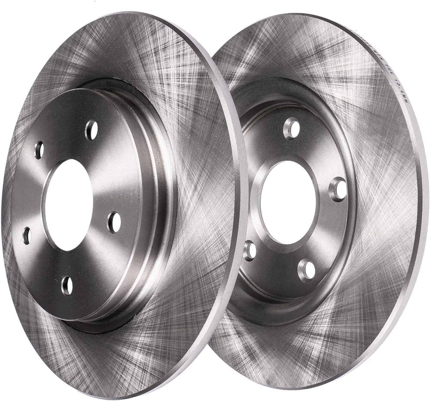 Detroit Axle - Rear Disc Brake Rotors for Volvo C30 C70 S40 V50 - 4