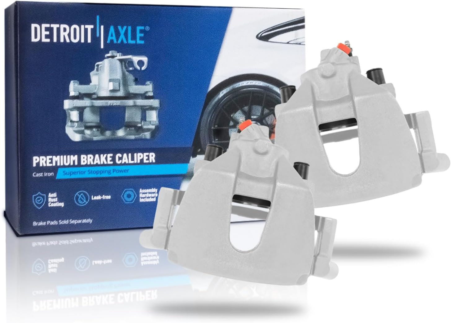 Detroit Axle - Front Disc Brake Calipers for Ford C-Max Escape - Main Image