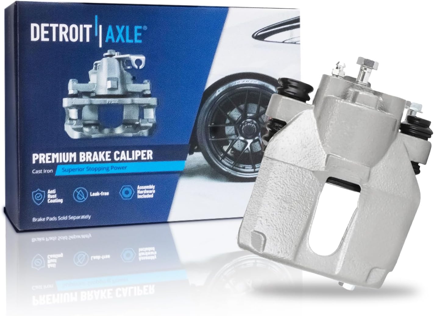 Detroit Axle - Rear Right Disc Brake Caliper for Expedition F-150 F-250 Town Car - Main Image