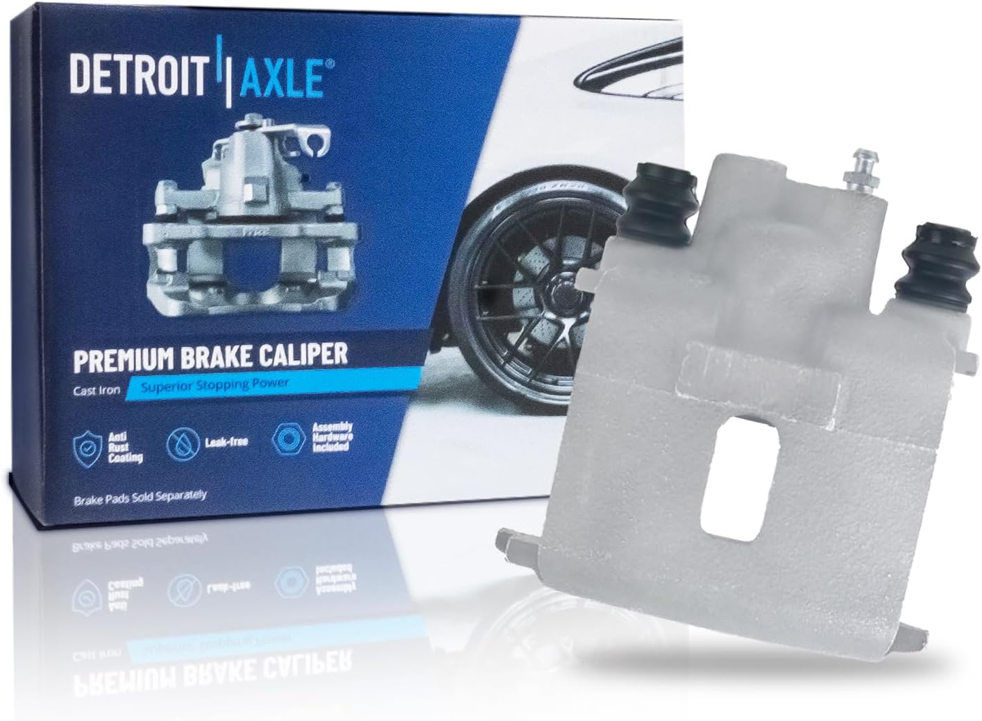 Detroit Axle - Rear Right Disc Brake Caliper for Chrysler Dodge Plymouth Neon - Main Image