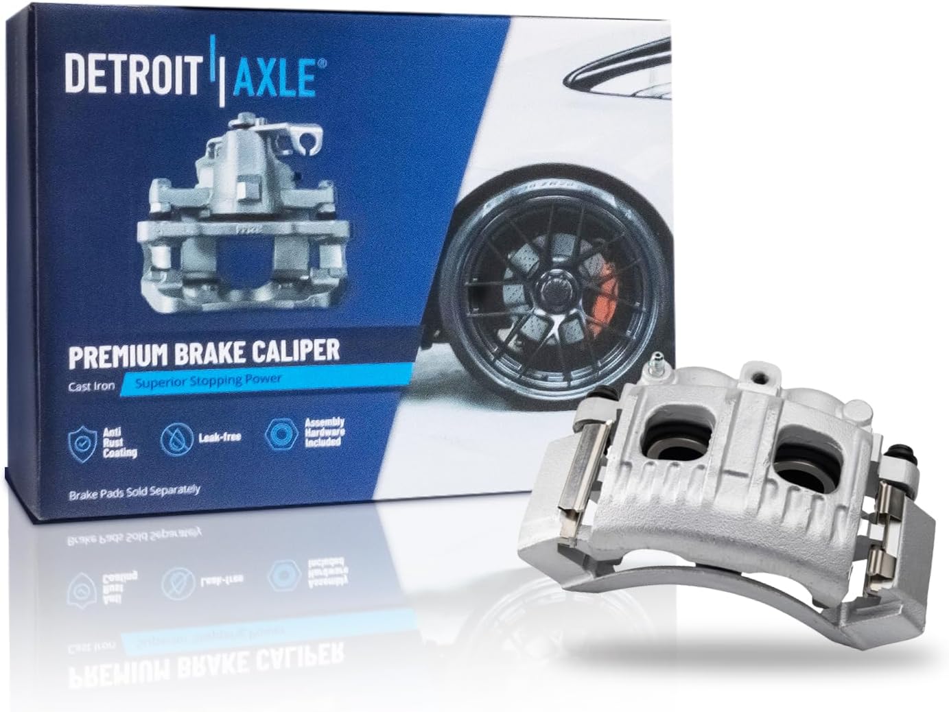 Detroit Axle - Front Left Brake Caliper for Expedition F-150 F-250 HD Navigator - Main Image