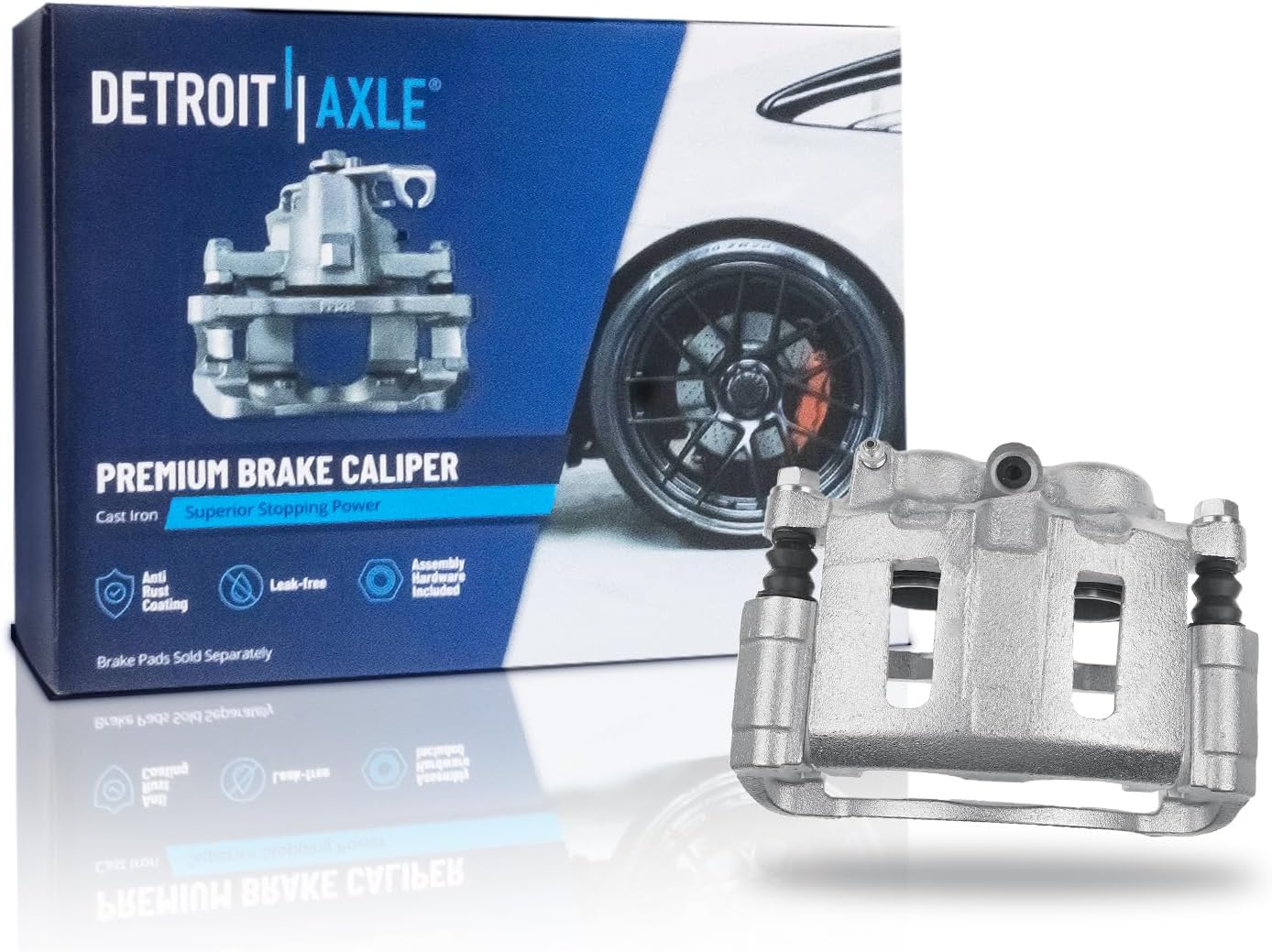 Detroit Axle - Front Left Brake Caliper for Blazer Jimmy Sonoma Hombre Bravada - Main Image