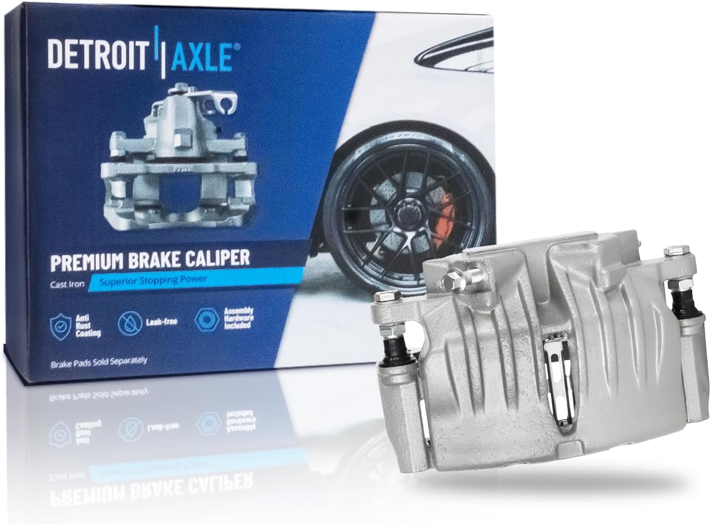 Detroit Axle - Front Left Brake Caliper for SSR Trailblazer Envoy XL XUV Rainier - Main Image