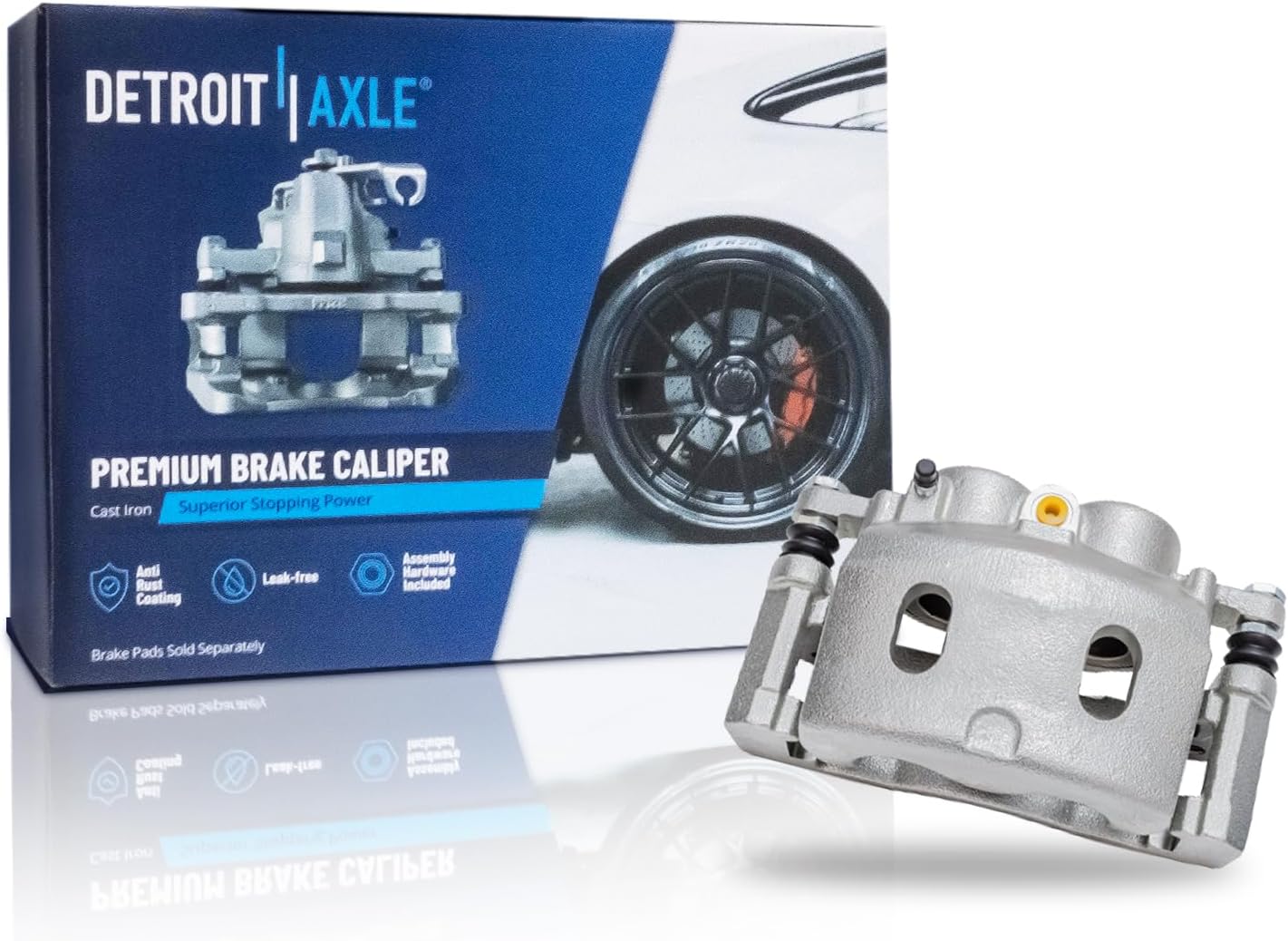Detroit Axle - Front Left Brake Caliper for Escalade Silverado Sierra 1500 Tahoe - Main Image