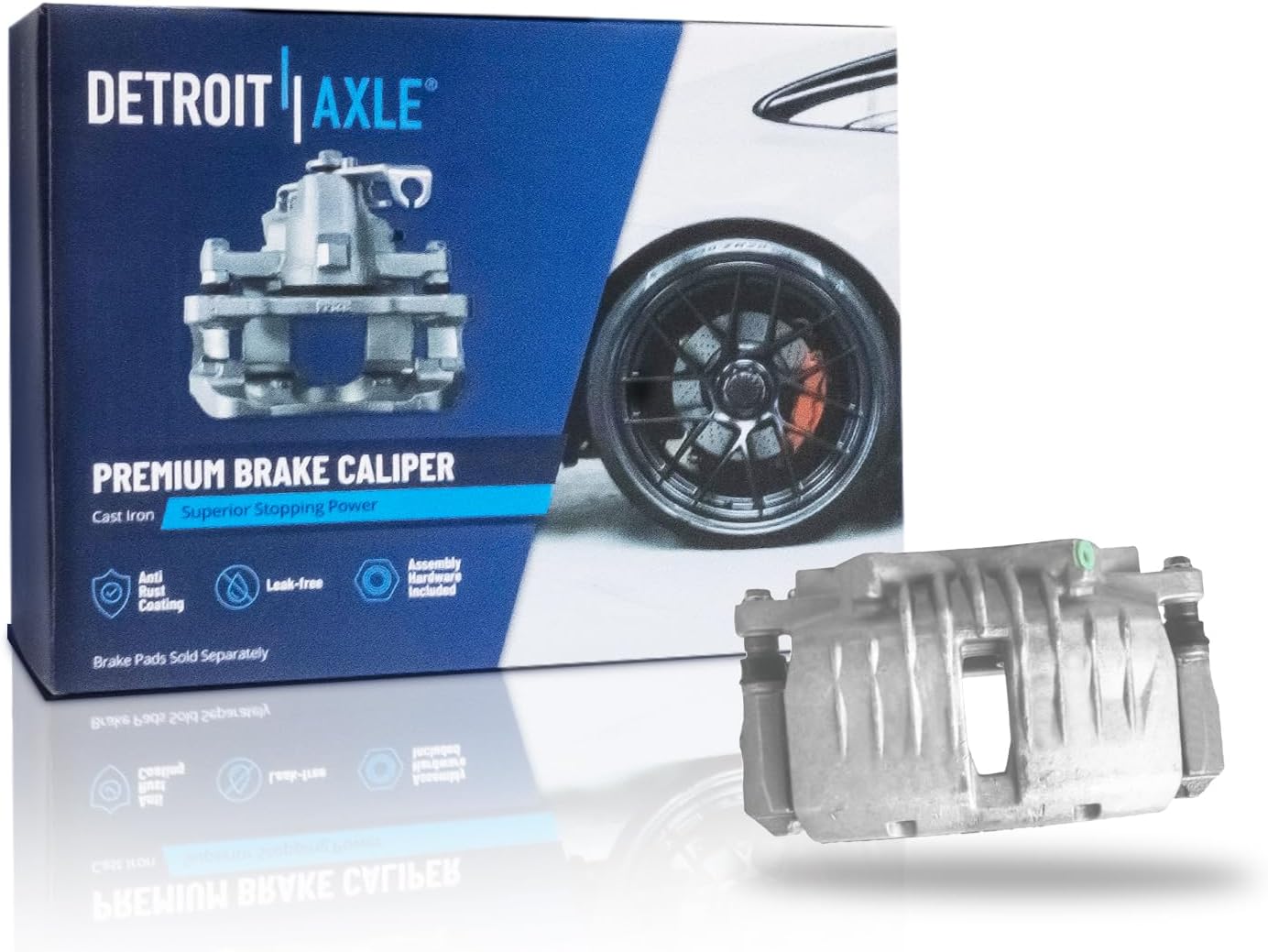 Detroit Axle - Front Right Disc Brake Caliper for 2004 Pontiac GTO - Main Image