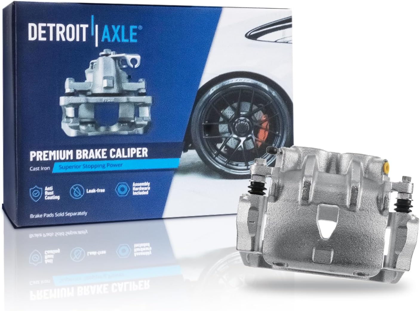 Detroit Axle - Front Right Brake Caliper for 2008 2009 2010-2014 Cadillac CTS - Main Image