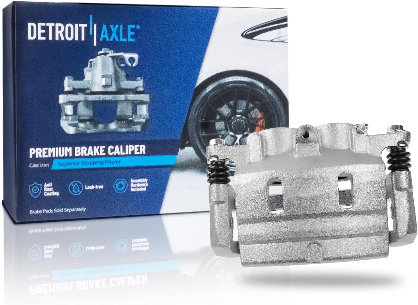Detroit Axle - Front Left Disc Brake Caliper for Dodge Charger - Main Image