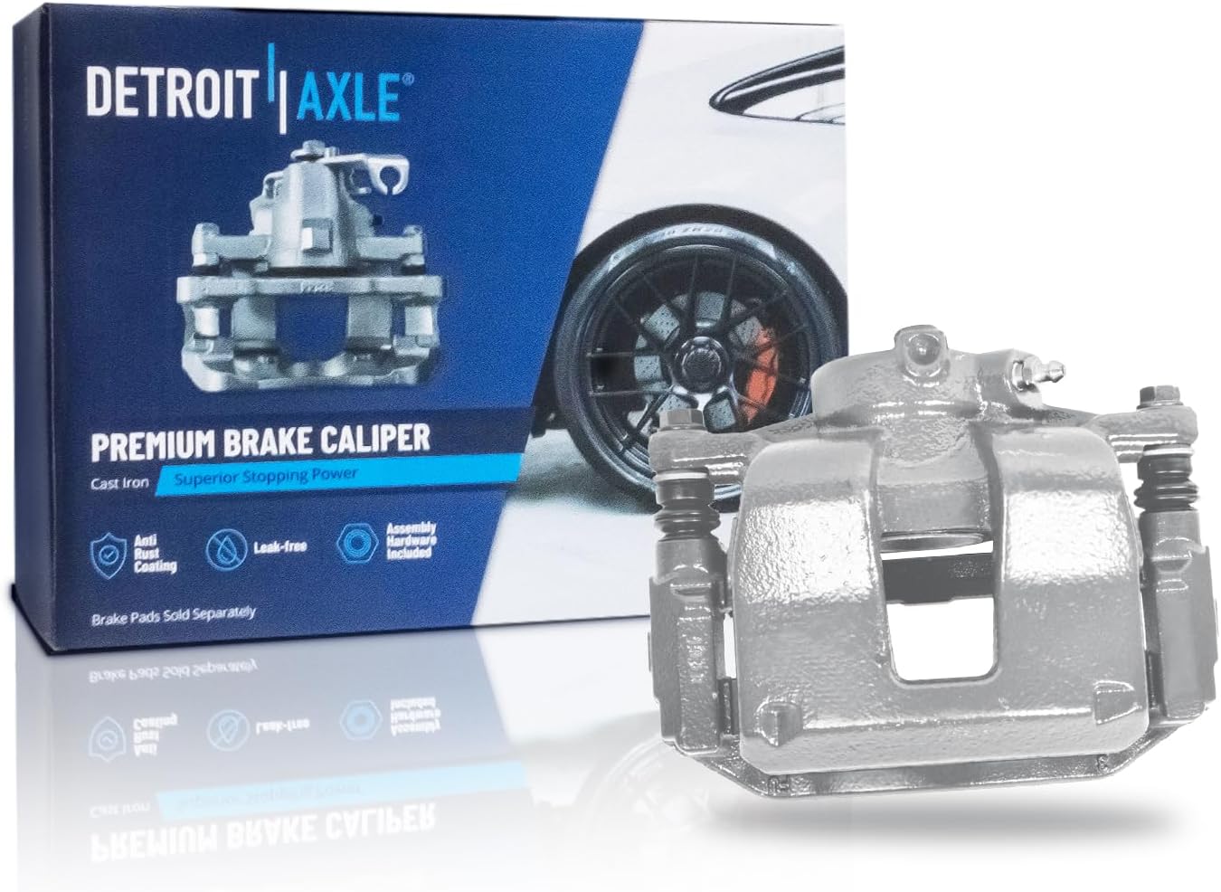 Detroit Axle - Rear Left Brake Caliper for Ram ProMaster 1500 2500 3500 Ducato - Main Image