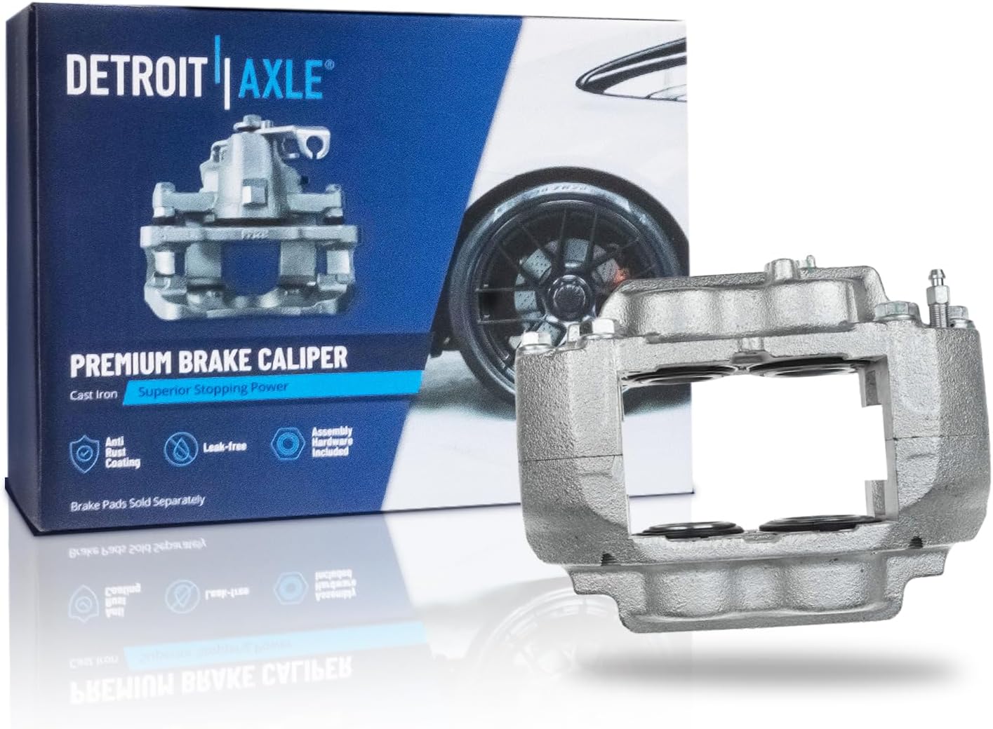 Detroit Axle - Front Right Brake Caliper for 1998-2002 Lexus LX470 Land Cruiser - Main Image