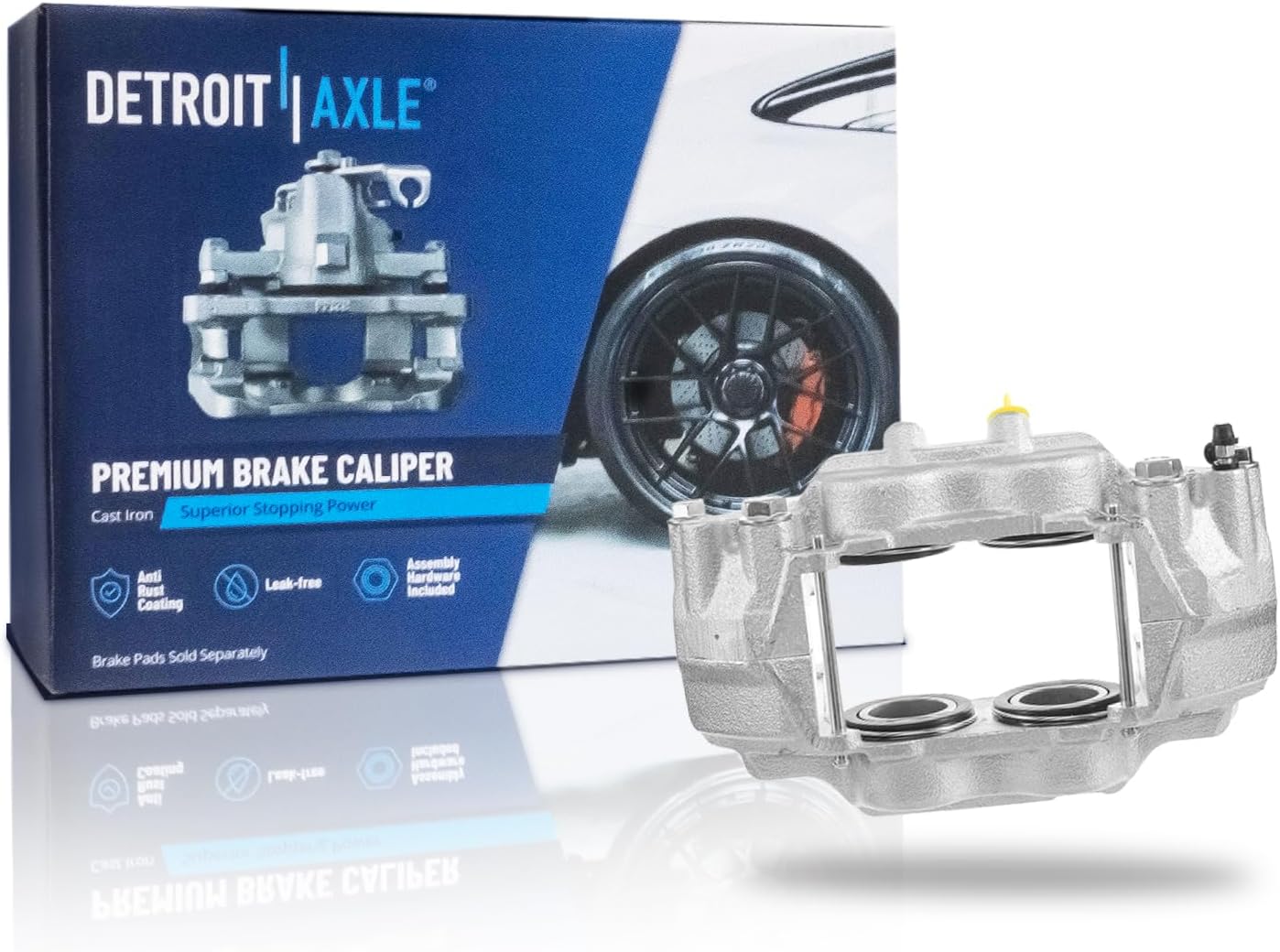 Detroit Axle - Front Left Disc Brake Caliper for Toyota Sequoia Tundra - Main Image