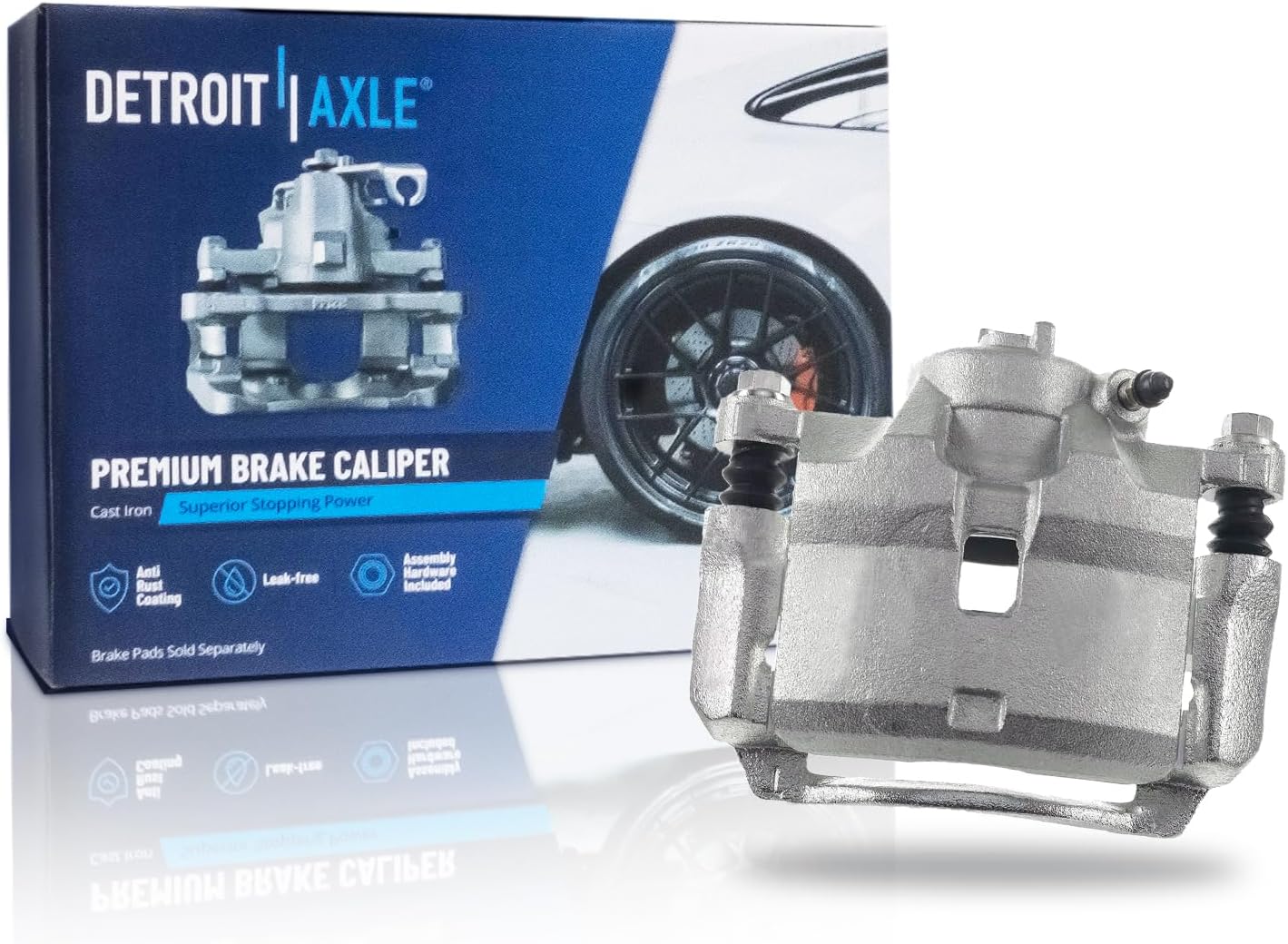 Detroit Axle - Front Left Disc Brake Caliper for Honda Accord Acura CL - Main Image