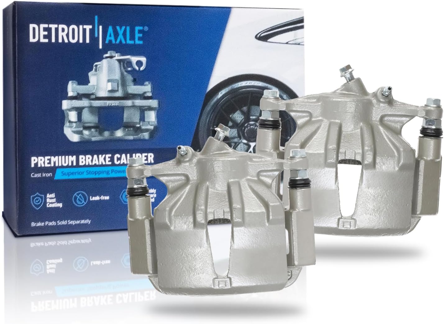 Detroit Axle - Front Disc Brake Calipers for 1997 1998 1999 2000 Toyota Camry - Main Image