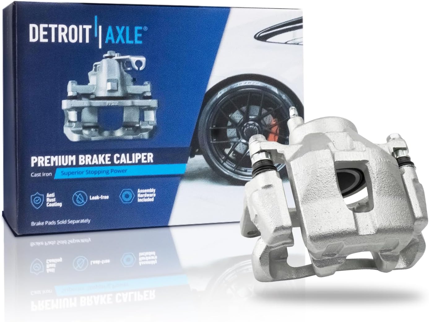 Detroit Axle - Front Right Disc Brake Caliper for Toyota Celica Scion tC - Main Image