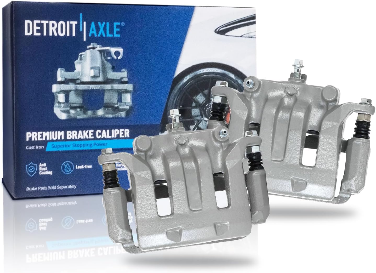 Detroit Axle - Front Disc Brake Calipers for Nissan Frontier Xterra - Main Image
