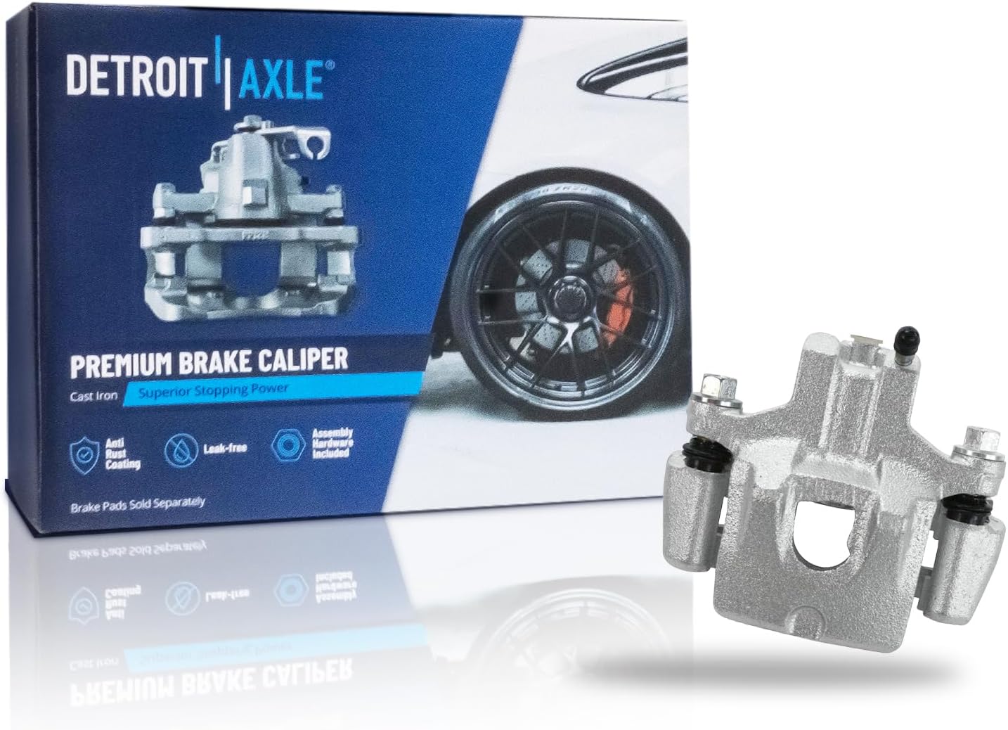 Detroit Axle - Rear Right Disc Brake Caliper for Toyota Camry Solara Avalon - Main Image