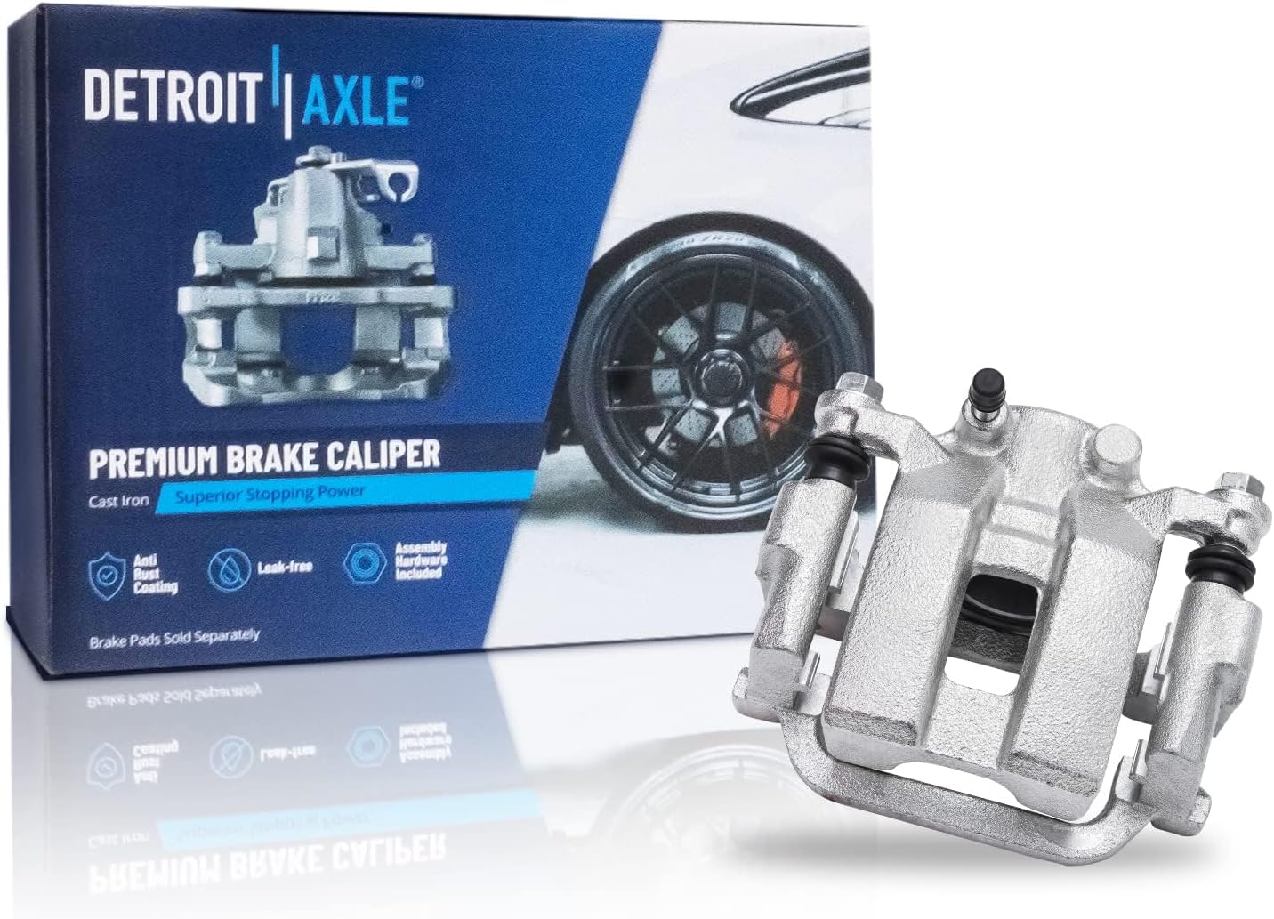 Detroit Axle - Rear Right Brake Caliper for Infiniti G35 G37 M35 M45 350Z 370Z - Main Image