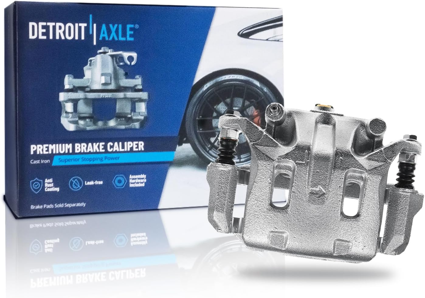 Detroit Axle - Front Right Brake Caliper for EX35 EX37 G35 G37 M35 M56 QX50 370Z - Main Image