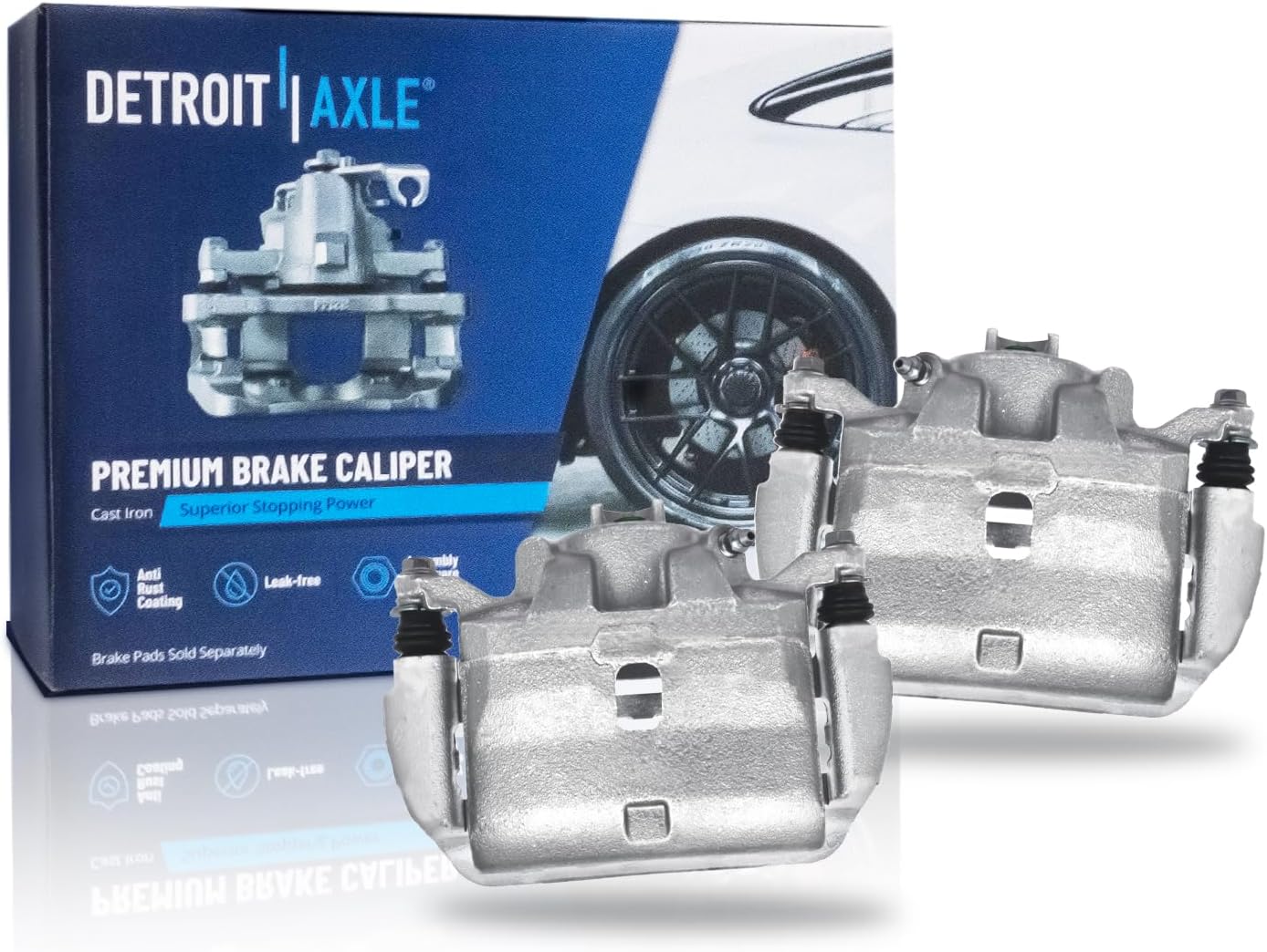 Detroit Axle - Front Disc Brake Calipers for 2005 2006 Honda CR-V - Main Image