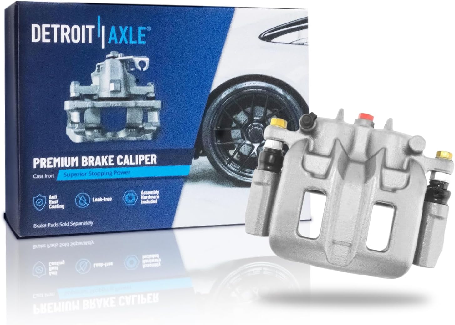 Detroit Axle - Front Right Disc Brake Caliper for Mitsubishi Endeavor - Main Image